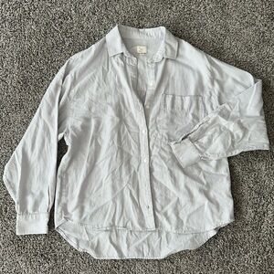 A new day grey button up blouse
